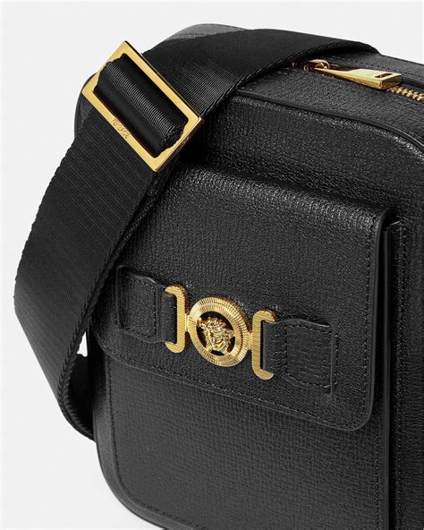 borsa tracolla versace couture|Borsa a tracolla La Medusa Nero,Oro .